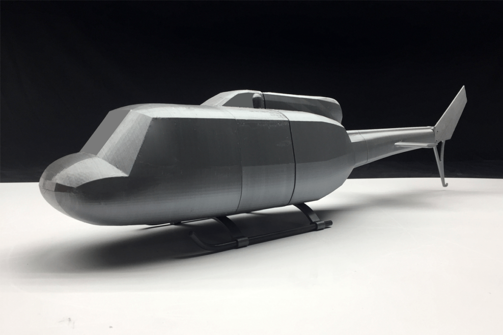 rc helicopter 3d printed